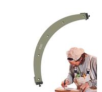 Outil de façonnage des bords d'angle - Modèle de routage de chanfrein léger, guide de garniture en bois incurvé | Outil de coupe d'angle intérieur, gabarit de toupie d'angle externe pour projets de