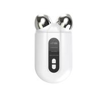 Outil de façonnage du visage à micro-courant anti-âge, mini appareils de levage de visages réutilisables, équipement pour éliminer les rides du visage (blanc)