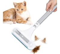 Outil de faillite pour animaux de compagnie - Brosse de nettoyage réutilisable, grattoir à poils à long manche | Meubles du tapis d'épilation, brosse à rouleau de nettoyage