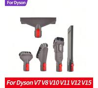 Outil de fente pour aspirateur, brosse d'aspiration pour pièces de rechange V7 V8 V10 V11 V12 V15, accessoires avec brosse longue et souple Ensemble de cinq pièces,Brosse à matelas,Brosse à poils doux