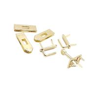 Outil de fermeture de multifonctionnel 6PCS avec, Light Gold | Outil de fermeture à la mode pour la fabrication de sacs de réparation et accessoires avec installation facile,
