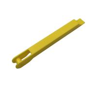 Outil de feuille de cuivre pour vitrail pour ruban adhésif 7/32 po, jaune 10,8 x 1,1 x 1,1 cm
