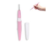 Outil de feutrage à l'aiguille de style stylo, aiguille à feutrer avec (Rose)