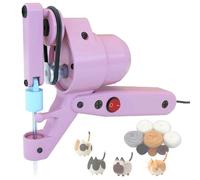 Outil de feutrage électrique pour laine, machine à feutrer portative avec bras pivotant rotatif, machine à feutrer portable, 1 à 3 aiguilles remplaçables, pour la peinture sur laine