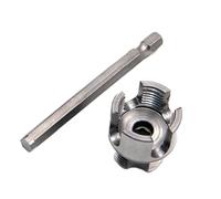 Outil de filetage à cliquet - Kit d'enfile-tuyau | Outil de filetage manuel, extracteur de mamelon portable et filière, kit d'outils de plomberie pour trou de machine, tuyau de câble, patio, jardin