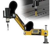 Outil de filetage à couple élevé M3-M16 à 360°, taraudeuse électrique, bras taraudeuse rotatif avec 8 pinces ANSI, pour travail des métaux, bricolage, CNC, taraudage industriel