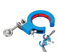 Outil de filetage de fil de câble, rouleaux de chemin de câbles | Poulie auxiliaire de câble en acier inoxydable | Outil de traction de fil de conception de pince réglable pour l'installation de systè