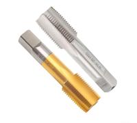 Outil de filetage de manivelle de vélo en acier 9/16 50,8 cm pour réparer et entretenir les filetages de pédale (droite argenté)