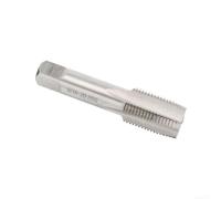 Outil de filetage de manivelle de vélo pour réparer les vis de pédale endommagées avec filetage droit et gauche de 2,4 cm, compatible avec les matériaux en aluminium et en acier (gauche argenté)