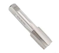 Outil de filetage de manivelle de vélo pour réparer les vis de pédale endommagées avec filetage droit et gauche de 2,4 cm, compatible avec les matériaux en aluminium et en acier (argent droit)