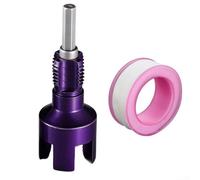 Outil de filetage de tuyau d'eau avec matrice intégrée pour filetage intérieur et extérieur 20 mm 25 mm Construction métallique (20 mm)