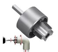 Outil De Filetage De Tuyau PVC,Fileteuse Tuyauterie PVC - Filière Intégrée Coupe Interne Externe Résistante à l'Usure pour Réparation avec Perceuse Électrique Maison Extérieur