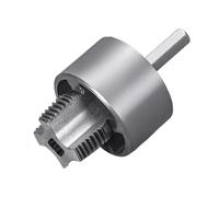 Outil De Filetage De Tuyau PVC,Outil De Filetage PVC | Filière Intégrée Coupe Interne Externe Résistante à l'Usure pour Réparation avec Perceuse Électrique Maison Extérieur