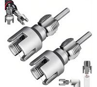 Outil De Filetage Tuyau Externe Interne 1/2 Pouce 3/4 Pouce Moule Coupe Fil Pour Accessoires Réparation Filetage Domestique Enfileur Plomberie Polyvalent