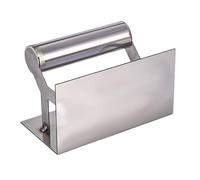 Outil de finition d'angle résistant à la rouille avec poignée douce, parfait pour les murs secs et les projets de plâtrage, utilisation en intérieur/extérieur, truelle d'angle carré en acier