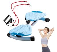 Outil de Fitness Rotation de Taille | Entraîneur Musculaire Abdominal | Plateau Tournant Silencieux Avec Bandes Élastiques Pour Fitness En Appartement Et Entraînement À Domicile