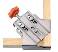 Outil de fixation à 90 degrés sans acier pour le travail du bois, outil de fixation à angle droit utilisable d'une seule main, outil de fixation à angle droit pour le cadre latéral, métal durable