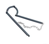 Outil de fixation de clôture en fer 490 mm avec revêtement antirouille pour réparation de clôture de jardin, serrage de treillis métallique et entretien de barbelés