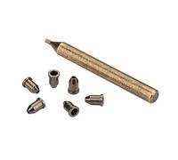 Outil de fixation de cordes de guitare avec viroles de cordes de haute précision pour traverser les viroles du corps à travers la bague du corps