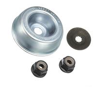 Outil de fixation de lame métallique pour débroussailleuse avec deux tailles d'écrou pour un ajustement parfait