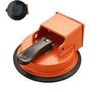 Outil de fixation d'écart de sol avec marteau, outil de réparation de ventouse de sol stratifié robuste, fixation de sol de pince de planche, pour carrelage en bois stratifié Orange 1 pcs