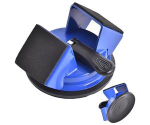 Outil De Fixation D'écart De Sol - Outils À Ventouse Pour Sol Stratifié Robuste | Outil De Revêtement De S-ol À Ventouse Sous Vide Double Face À 45 Degrés Pour Combler Les Lacunes (Bleu)
