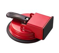 Outil de fixation d'espacement au sol - Acier au carbone, caoutchouc, 12 x 4 cm | Remplisseur de joints de crevasse, outil de réparation de ventouse | Applicateur de grattoir multi-usage pour carrelag