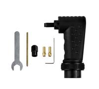 Outil de fixation ergonomique en métal à angle droit pour réduire les vibrations pour des opérations fluides dans les espaces de travail confinés Réparation de meubles Fixation coudée