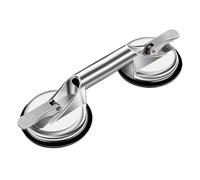 Outil de fixation pour sol - Ventouse de sol - Fixateur pour l'alignement, la pose des bords, nivellement des joints de planche, carrelage