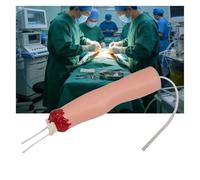 Outil De Formation Au Pansement Simulant Une Plaie RéElle. ModèLe De Soin des Plaies en Silicone. Kit D'EntraîNement à La Suture Adapté Aux Formations Aux Premiers Secours.