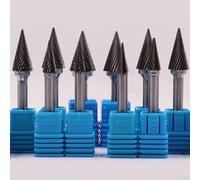 Outil de fraisage rotatif avec double fente pour une meilleure efficacité dans la coupe du bois et des matériaux souples (6 mm)