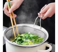 Outil de friture efficace avec un corps en maille qui favorise une répartition homogène de la chaleur et un écoulement rapide du liquide pendant les cycles de cuisson (L)