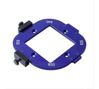 Outil de gabarit d'angle pour le travail du bois avec libération rapide et positionnement réglable (R30-R50)