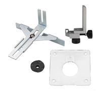 Outil de gabarit de guidage de bord de toupie avec guide droit pour 3710 3709, conçu pour des opérations de coupe stables et précises (4 pièces/lot)