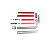 Outil de gabarit de marche d'escalier avec un design innovant et des caractéristiques d'assemblage faciles pour une mesure rapide et fiable des escaliers et un transfert de gabarit