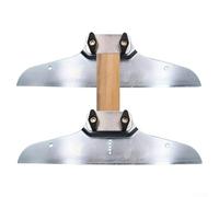 Outil de gabarit de marche d'escalier en acier zingué pour une construction durable, angle et longueur réglables avec écrous papillon de verrouillage, pour une précision précise