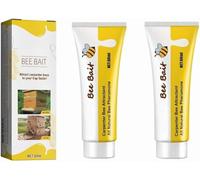 Outil de Gel d'apiculture Attirant Les Abeilles,Appât pour Abeilles,Pièges à D'abeilles,Capteur D'abeilles Sauvages en Plein Air Attrapant,Apiculture Equipements,pour la Ferme,2 Pièces