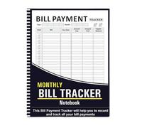 Outil de gestion des factures avec sections catégorisées pour le des dépenses fixes et variables ou la liste de contrôle du calendrier de nettoyage Calendrier et liste de contrôle du nettoyage