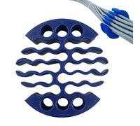 Outil de gestion des peignes métalliques - Organisateur de câbles moderne, rangement de peigne métallique | Support de cordon | Solution de gestion des câbles de bureau - Support de peigne métallique