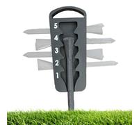 Outil de golf en hauteur, dispositif de levage réglable, réglage précis de la profondeur avec poignée facile à saisir, excellent pour la conduite, le lancer, le bunker et les leçons d'entraînement