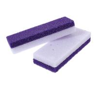 Outil de Gommage pour Pieds, Pierre Double Face 2 Pièces | Pu, Prise Confortable à Deux Niveaux de Rugosité, pour Routine Maison, Peaux Épaisses et Coudes