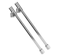 Outil de Gonflage à Double Tête, Tige de Remplissage Rapide pour Pneus de Voiture, étanche, pour Camions, Remorques et Camping-Cars, Alliage D'aluminium