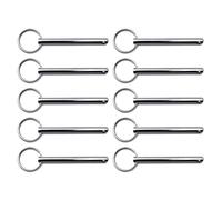 Outil De Goupilles Verrouillage À Bille En Acier Carbone Ensemble 10 Pièces 12 Tailles Disponibles Durabilité Systèmes Verrouillage À Bouton-poussoir Installation Facile Goupilles