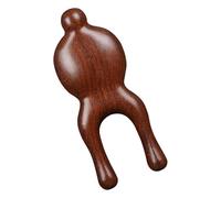 Outil de grattage pour le visage, outil de massage du visage en bois naturel - Outil de relaxation musculaire pour les yeux, le cou, le corps, le visage - En bois naturel