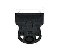 Outil De Grattoir En Acier Inoxydable Professionnel Design Compact En Toute Sécurité Supprime Les Ongles Décalcomanies Artistiques Résidus Adhésifs Pour Le Dissolvant L'étiquette Des Appareils