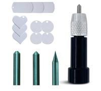 Outil de gravure/gravure, explorer, explorer l'air et explorer un outil compatible - Outil 3 en 1 avec pointes de gravure précise, normale et émoussée et ébauches d'estampage en métal par Zoom