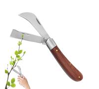 Outil De Greffe Cisaille, Ciseaux De Jardinage, Sécateur À Greffer | Taille-Arbre Pliant Acier Bois Pour Jardinage, Extérieur, Agriculture, Fleurs, Récolte, Cueillette, Couleur crème