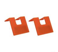 Outil de guidage de charnière de porte magnétique avec construction et rainure de 2 mm, offrant un alignement standardisé et un guidage facile du foret pour diverses charnières (A)