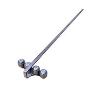 Outil de guidage de scie circulaire, dispositif de positionnement de précision réglable, système de rail de coupe en acier inoxydable, aide à la coupe en ligne droite pour le travail du bois, outil de