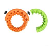 Outil de guidage pour aiguiseur de foret compatible avec meuleuse d'angle pour un entretien précis et fiable des forets (orange vert)